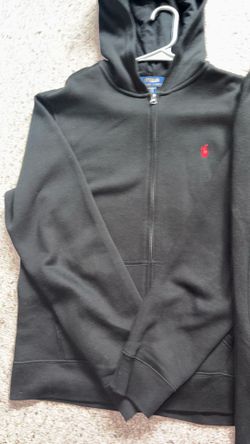 Black And Red Polo Sweatsuit Size 18-20 Kids