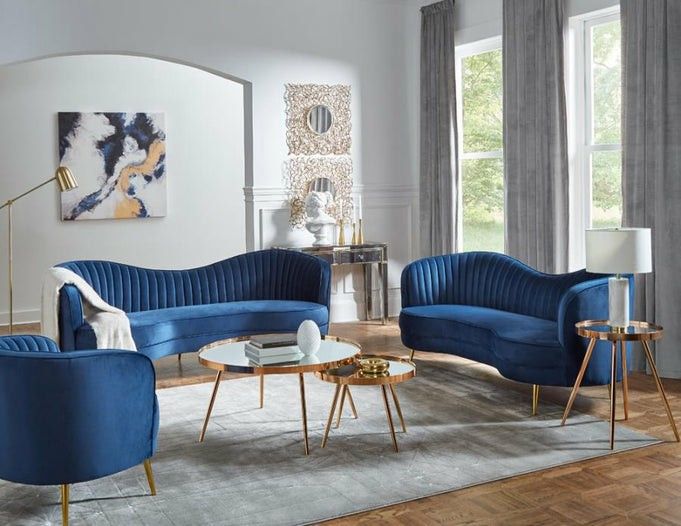 Sharmin Camel Back Living Room Set