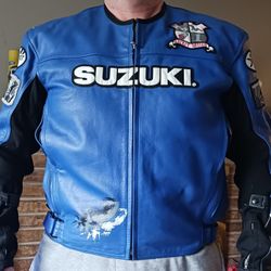 Mens Joe Rocket Suzuki Motorcycle Jacket Size XL $100 OBO