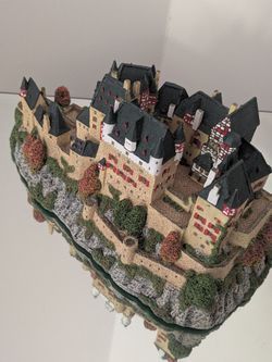 Eltz Castle part of the Enchanted Castles of Europe from The Danbury Mint 1994