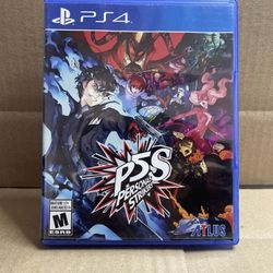 PlayStation 4 Game PS4 Persona Five Strikers P5S