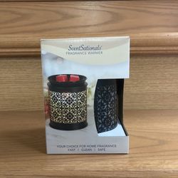 Scent Sationals Fragrance Warmer Indoor Home NWT With 20W Light Bulb