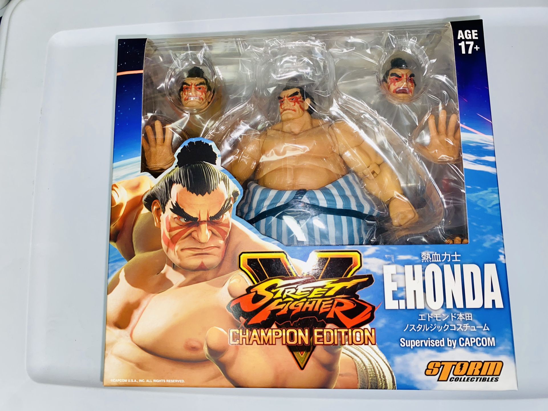 STORM STREET FIGHTER V CHAMPION EDITION - E HONDA ACTION FIGURE