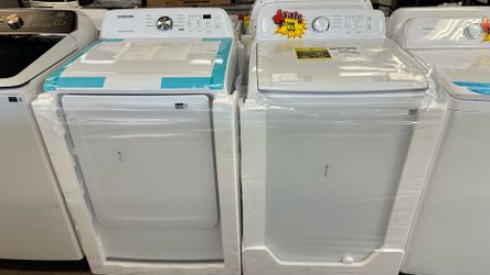 Samsung Washer & Gas Dryer Read Description
