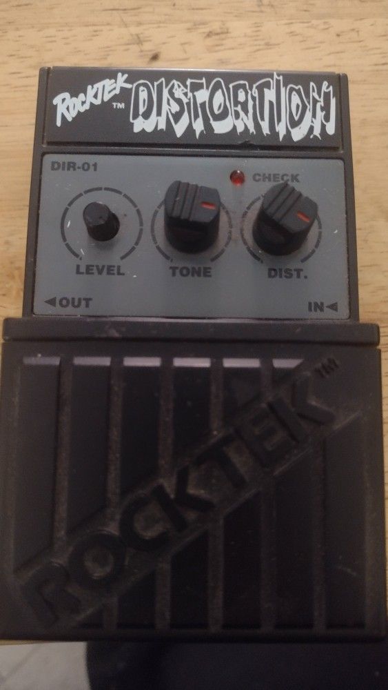 Extremely Rare Distortion Pedal