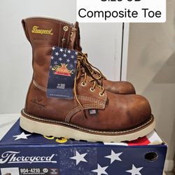 Thorogood Composite Toe Work Boots Size 9