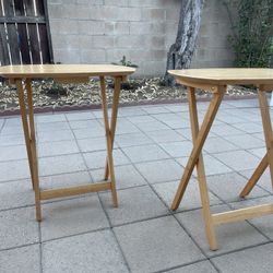 Heavy Duty Solid Wood Folding Table