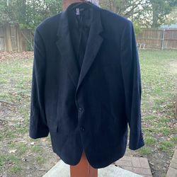 MEN’S NAVY PINSTRIPE SUIT JOS. A. BANK SUIT- COMPLETE SET 