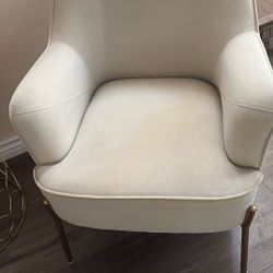 Very Nice One Velvet Accent A Chair excellent condition