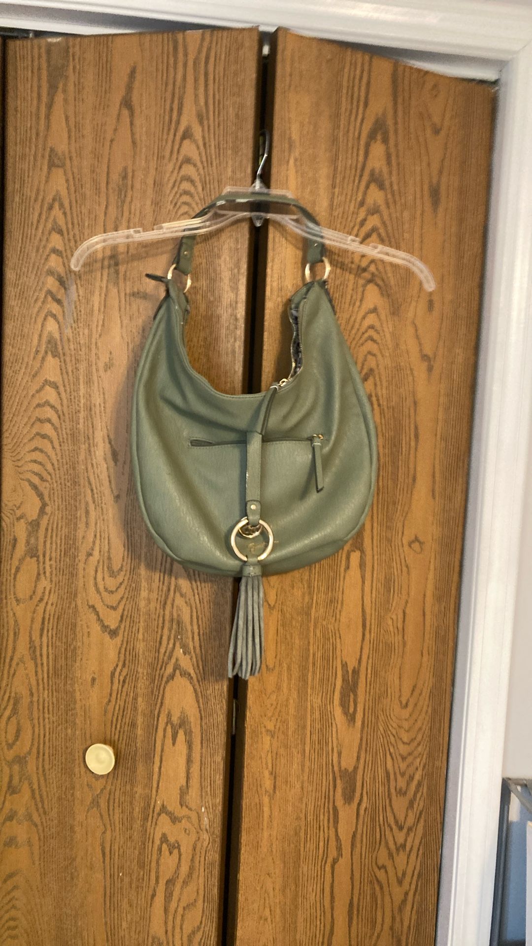 Green Jessica Simpson pocketbook