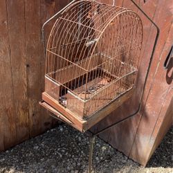 Vintage Bird Cage 