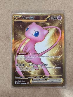 Mew Pokemon card