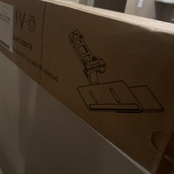 Metal Keyboard Tray With Mousepad 