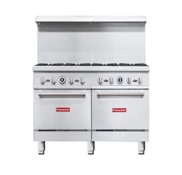 🔥 Flamaster 48” Commercial Gas Range with 2 Ovens