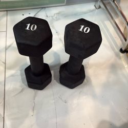 dumbbell 10pounds for 2