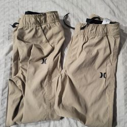 2 Hurley Joggers For School Uniform. Bonanza & Nellis.