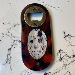 Jason Mask Bottle Opener | Horror Collectible Gift 