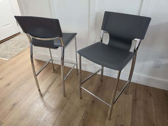 New Leather Counter Barstools