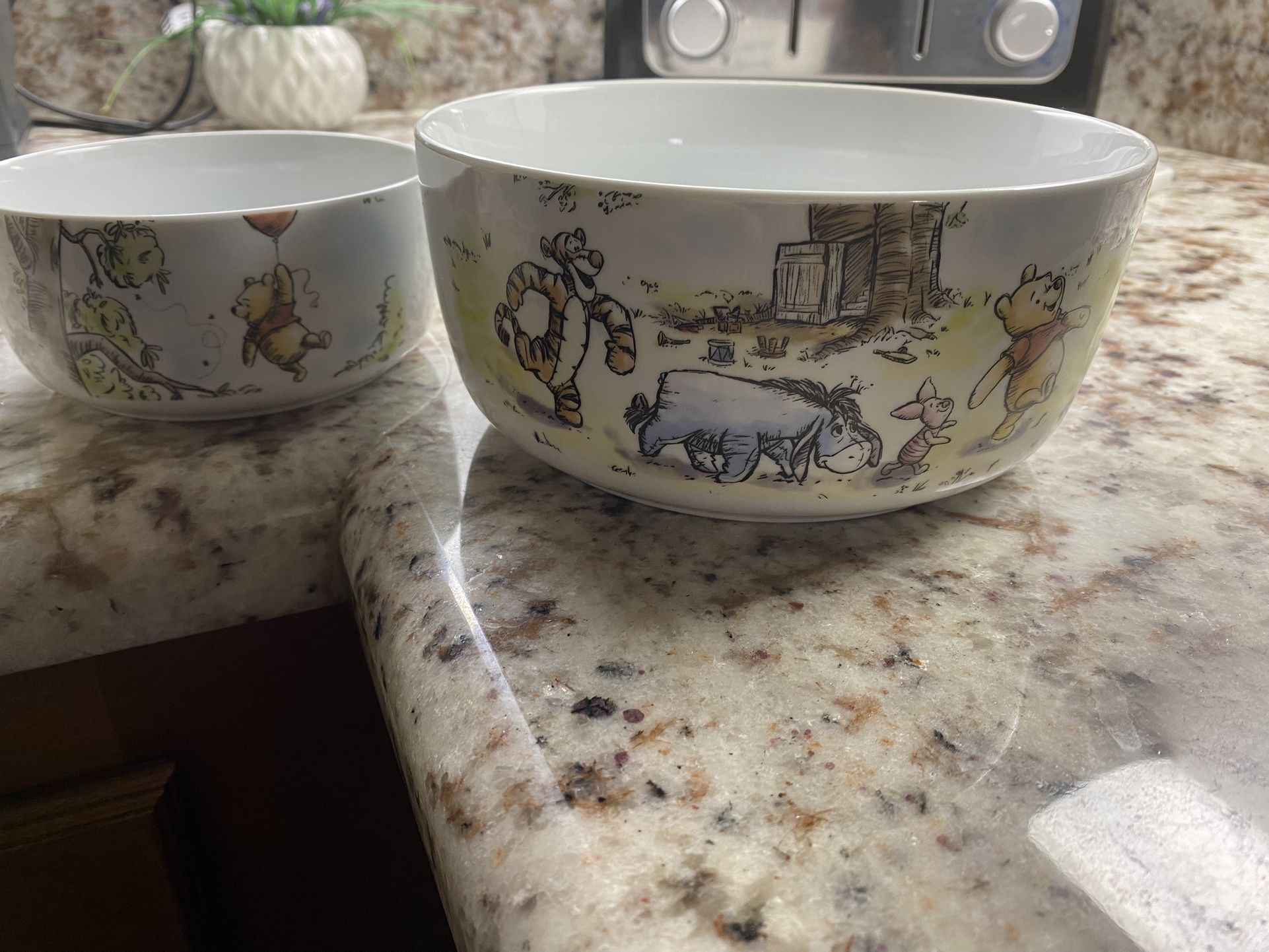 Brand New Whinny The Pooh Bowls