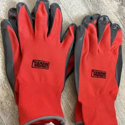 New 2Pairs Grip Work Gloves