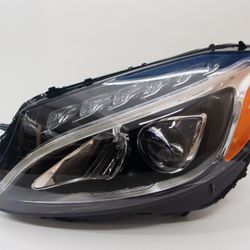 2015-2018 Mercedes Headlight C Class C300 OEM Original Perfect 