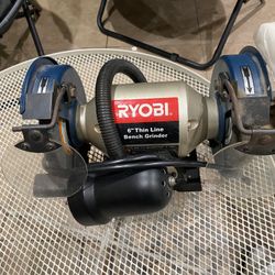 Ryobi thin line bench grinder hotsell
