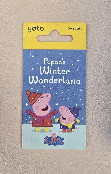 Peppa's Winter Wonder Wonderland Yoto Card