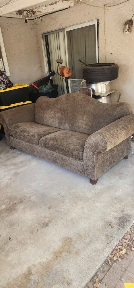 2 Brown Couches/Sofas