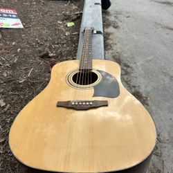 Guitar Lyon by Washburn acoustic guitar, a brand established in Chicago