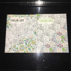 2 Coloring Books