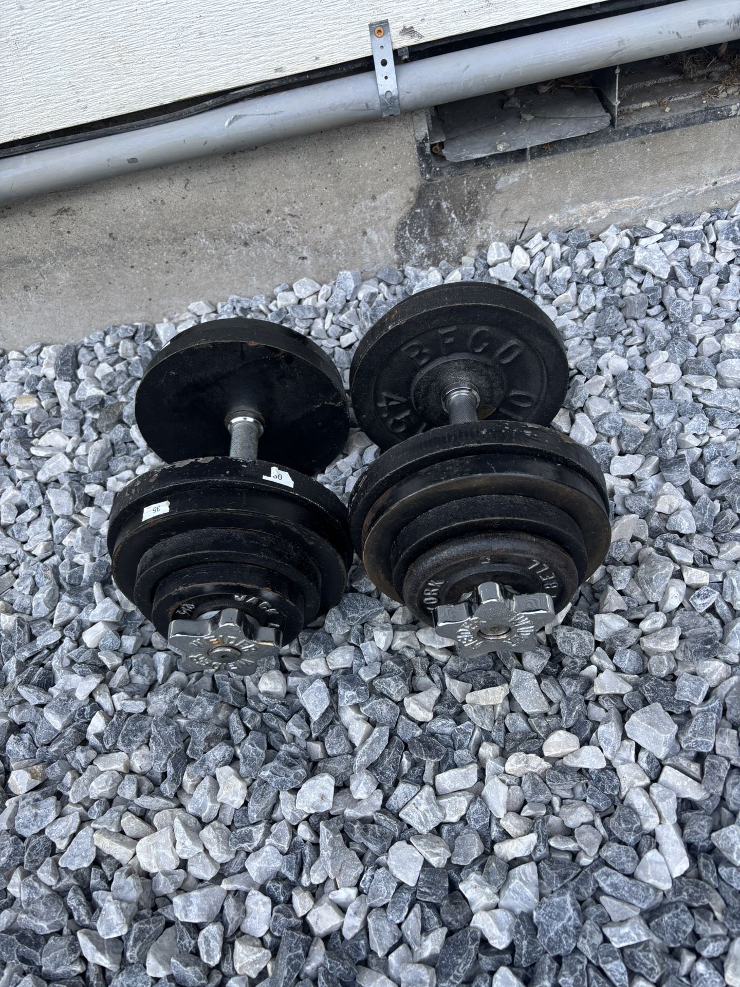 Ajustable Dumbbells 2x55 Lbs