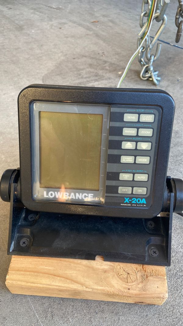 Lowrance X20A fish finder for Sale in Henderson, NV OfferUp