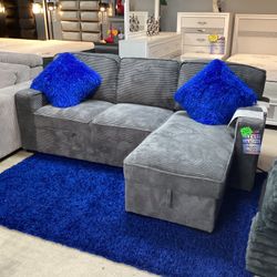 Beautiful Sofa Sleeper On Sale Now $1199 Color Dark Gray, Light Gray And White Are Available.