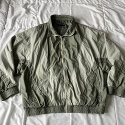 Green Bomber Jacket