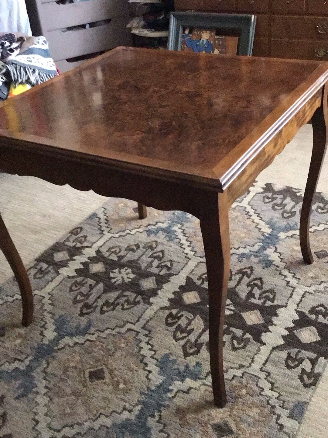 Small Solid Wood Table, Dining/desk Height