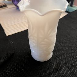 White Vase And Candy Dish