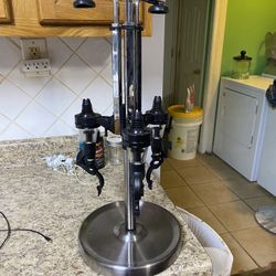 Three liquor bottle shot dispenser