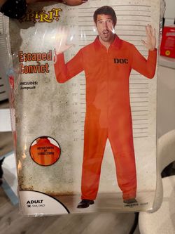 MEN PRISONER COSTUME