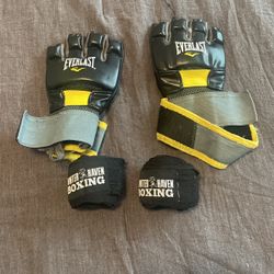 MMA Gloves And Hand Wraps