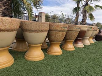 Clay pots