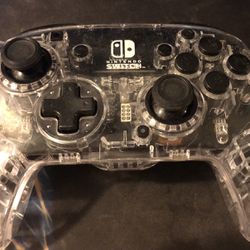 Clear LED Nintendo Switch Controller 