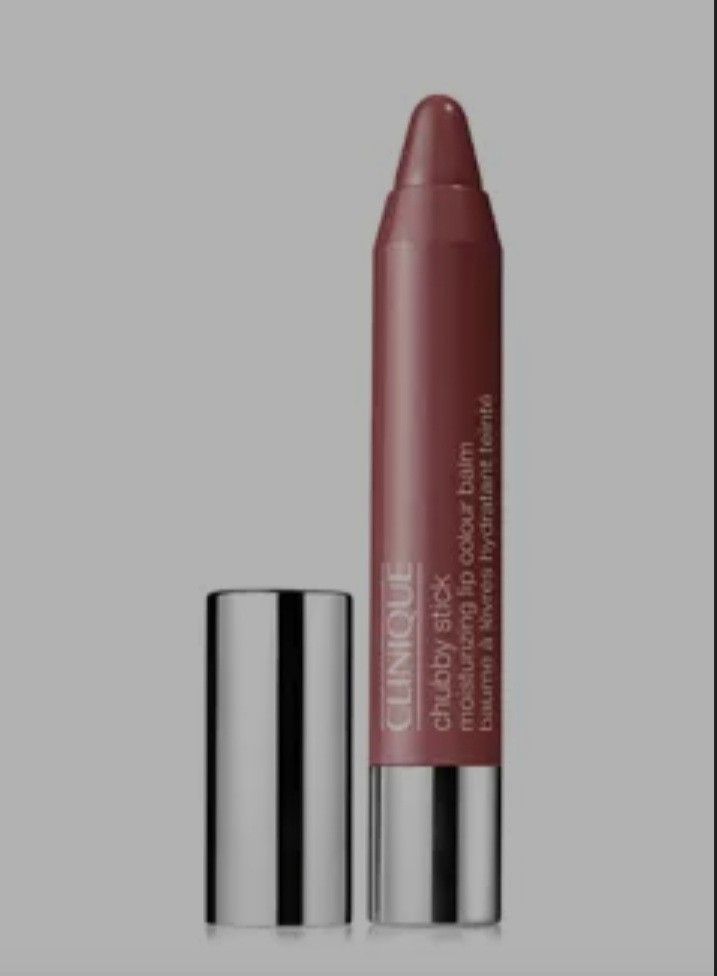 Clinique Chubby Stick Moisturizing Lip Balm #10 Bountiful Blush Full Size NIB.