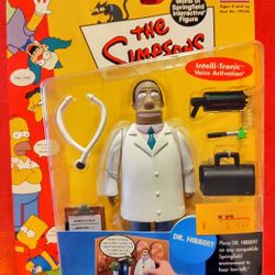 Vintage Sealed Simpsons Action Figure Dr. Hibbert