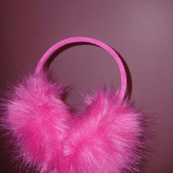 Snow Ear Muffs Color Hot Pink $3