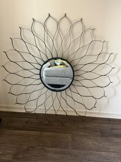 round center mirror