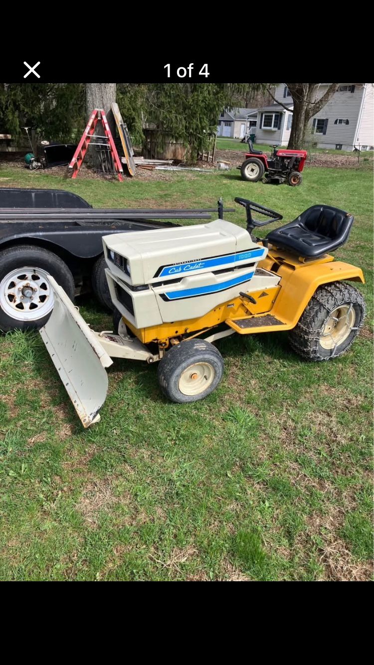 Cub Cadet Riding Mower Under 1000 Cub Cadet 1000 Plow Tractor