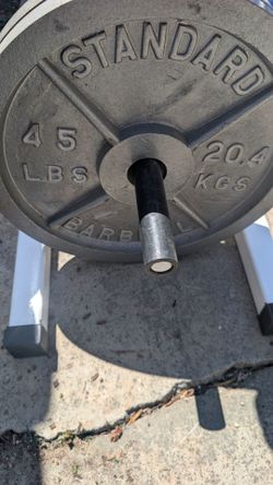 Weight plates + tree