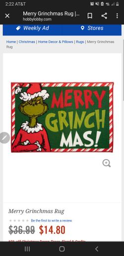 Grinch Mat