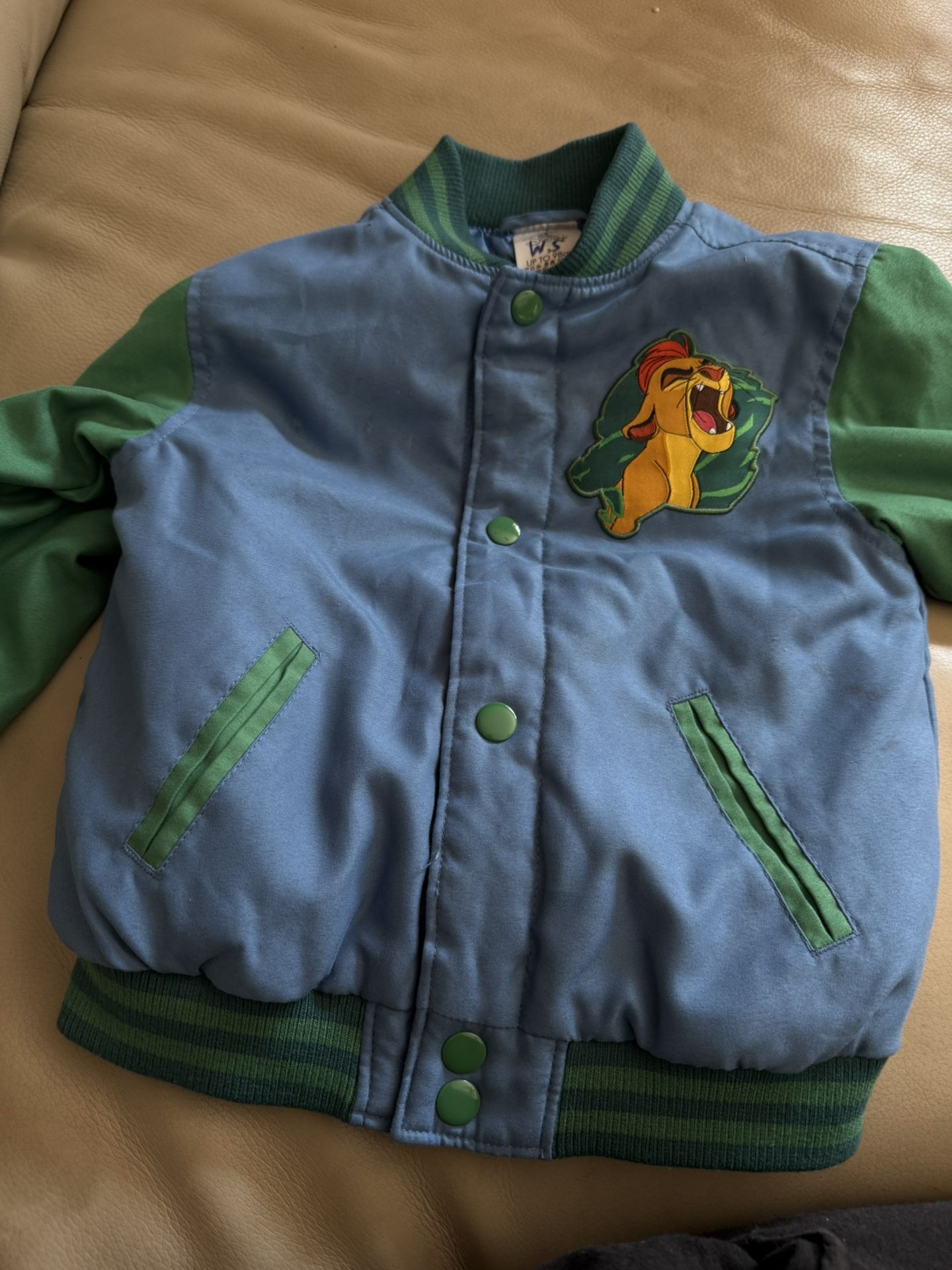 Disney Store LION KING SIMBA Varsity Bomber Jacket Youth 