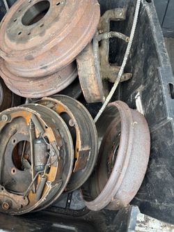 C10 half ton spindles drums, packing plates